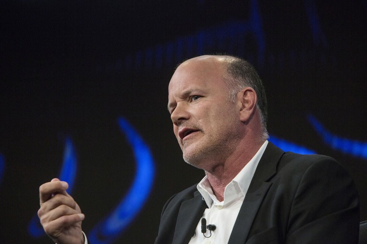 사진: 마이크 노보그라츠(Mike Novogratz) 갤럭시 디지털 CEO