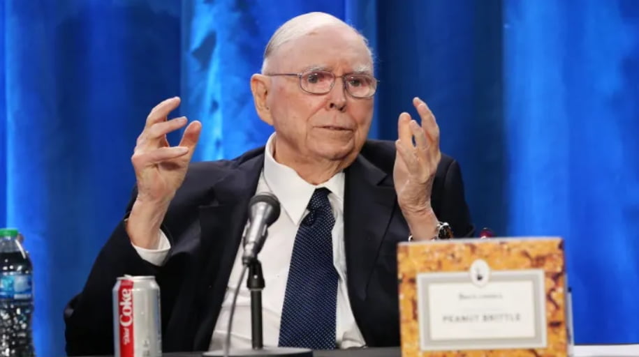 사진: 찰리 멍거(Charlie Munger) 버크셔 해서웨이 부회장