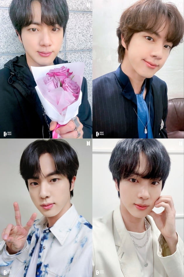 방탄소년단 진, 12월 4일은 'HAPPY JIN DAY'.. 생일 기념 비하인드 컷 대방출