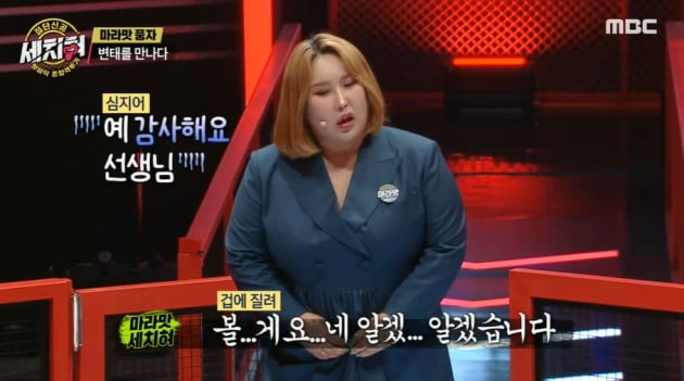 [종합] 트랜스젠더 풍자 "얼굴에 랩 감은 변태 만나, 본능 튀어나오더라" ('세치혀')