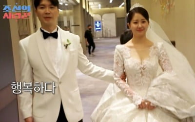 [종합] "죽으려고 했다"…박수홍♥김다예, 숨어서 혼인신고→화려한 결혼식('조선의 사랑꾼')