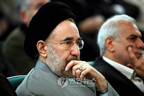 하타미 이란 전 대통령 "정부, 시위대 요구에 귀 기울여야"