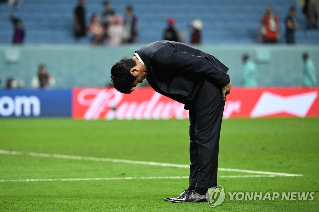 [월드컵] 일본 8강 실패에 '탄식'…"도하의 비극 지웠다" 평가도(종합)