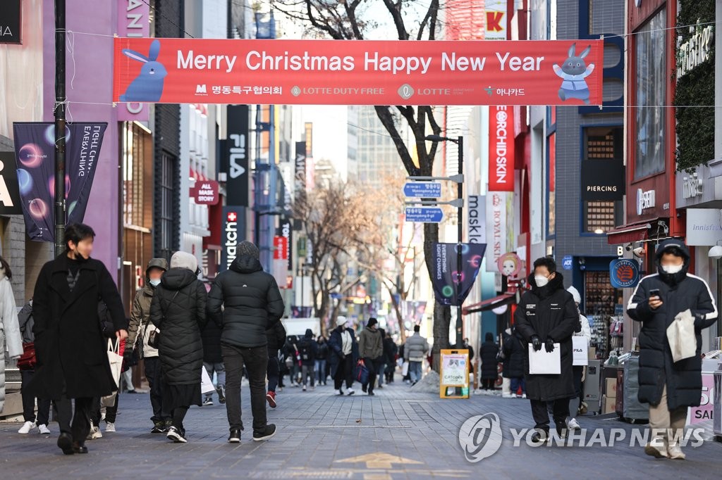 행안장관, 성탄절 인파밀집사고 예방 명동 일대 점검