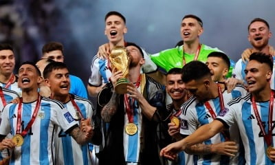 메시 '월드컵 정상'…아르헨, 프랑스 꺾고 36년 만에 우승 [종합]