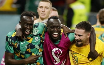 [월드컵] 난민 선수만 4명…16강 진출한 호주 '다양성의 힘'