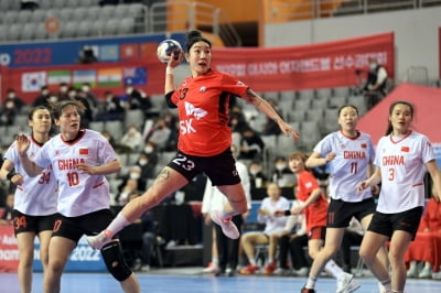 한국, 중국 꺾고 아시아 여자핸드볼선수권 결승행…일본과 격돌