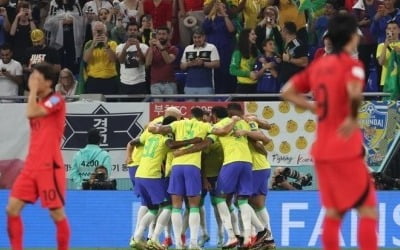 [속보] 한국, 브라질에 1-4 패배…원정 첫 8강 도전 실패