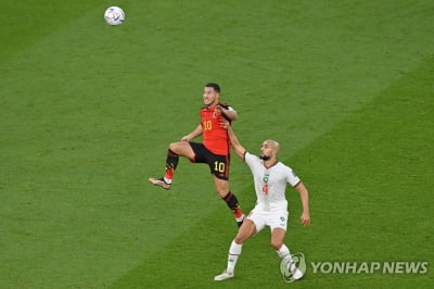 [월드컵] 벨기에 '황금세대' 기수 아자르, 대표팀 은퇴 선언