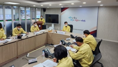 경기 안산시, 이민근 시장 주재 '중국발 입국자 코로나19 방역대책 점검회의' 개최