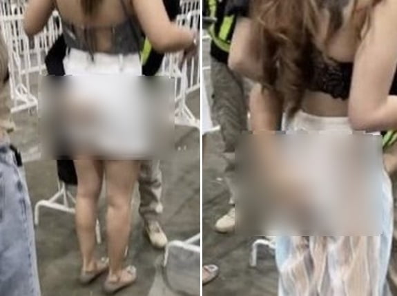엉덩이에 손 넣어 수색…성추행 논란 일으킨 태국 경찰 