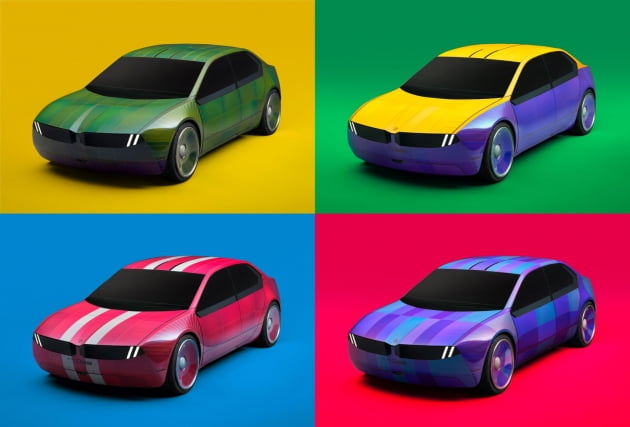 BMW가 디지털 혁신기술을 입힌 차세대 전동화 차량 콘셉트 모델을 5일 공개했다. BMW그룹 제공.