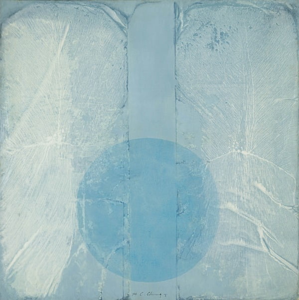 정창섭 '원' (1974), 120×120cm | 