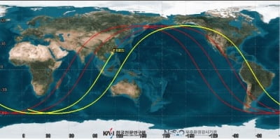 수명 다한 美 위성 오늘 추락…"예측 범위에 한반도 포함"