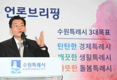 이재준 수원특례시장, '수원을 새롭게, 시민을 빛나게' 2023년 비전 설정