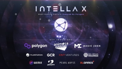 인텔라 X, 1200만달러 조달…폴리곤·애니모카 등 참여