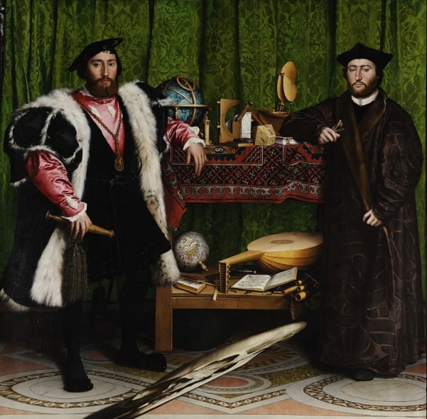 대사들, 1533, 영국내셔널갤러리