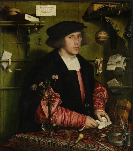 상인 게오르크 기체의 초상, 1532, 베를린국립미술관