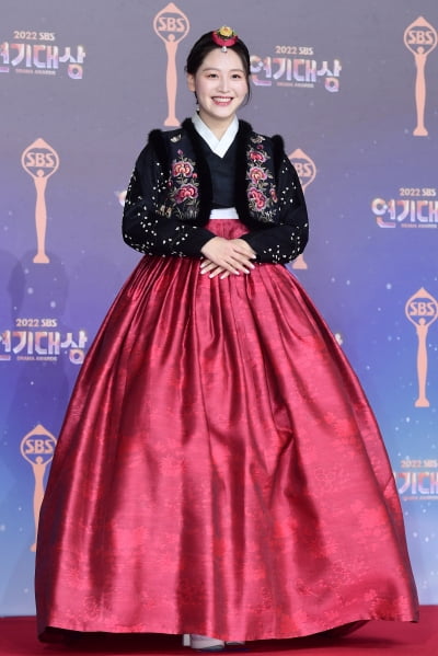 [포토] 김재경, '아름다운 한복 입고~' (2022 SBS 연기대상)