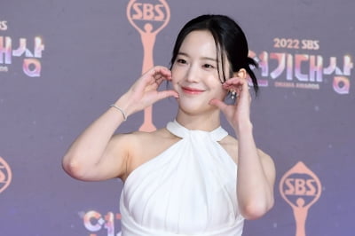 [포토] 장규리, '사랑스러운 미소~' (2022 SBS 연기대상)