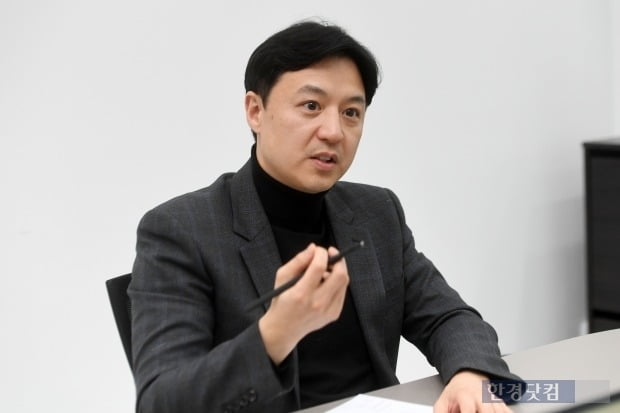 송승현 도시와경제 대표가 올해 집값이 상반기 바닥을 기록할 것이라고 설명하고 있다. 사진=최혁 기자