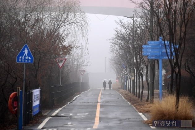 [포토] 안개에 갇힌 서울