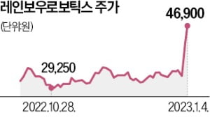 레인보우로보, 이틀간 40% 뛴 사연은