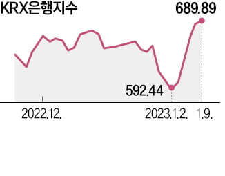 껑충 뛴 은행·건설주…증권가는 "오래 못 갈 것"