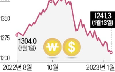 외환전문가 10명에 물어보니…"올 환율 1200원 밑으론 안 간다"