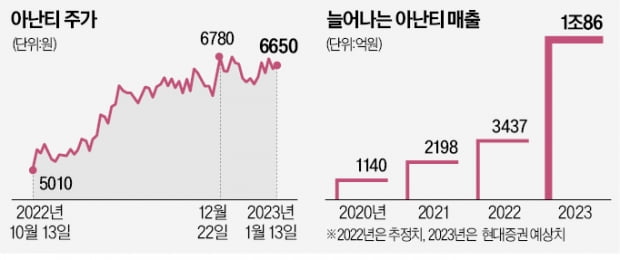 아난티 '반전 스토리'…호텔업계 첫 매출 1조 벽 넘는다