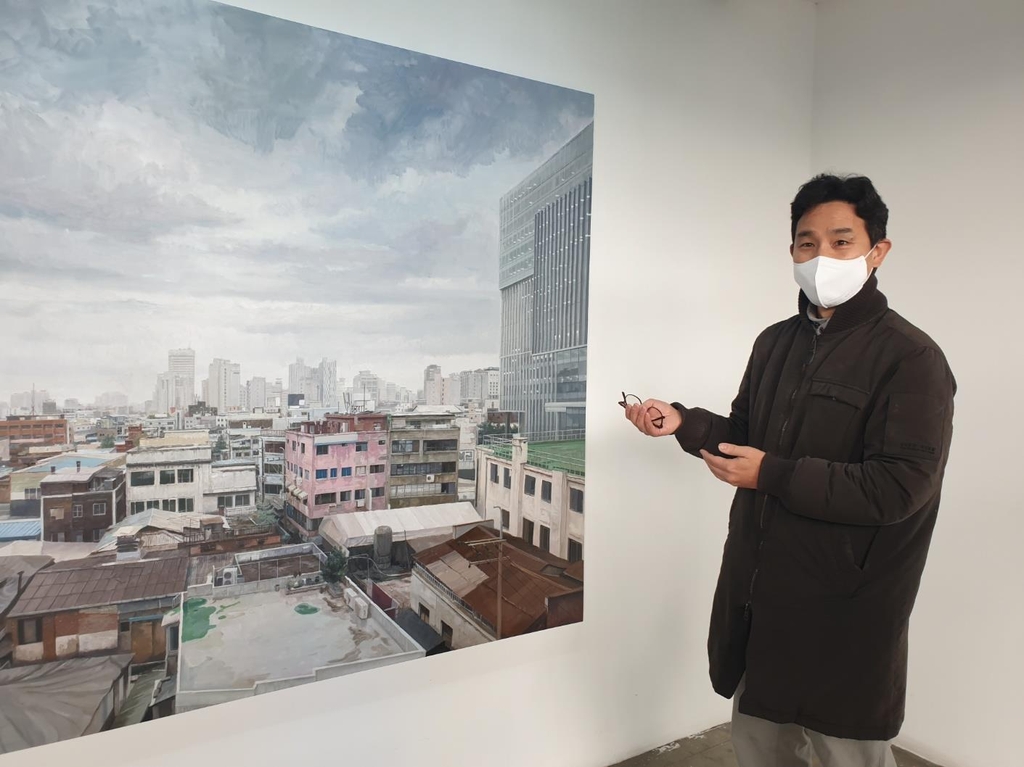 정재호가 풍경화로 기록한 을지로…초이앤초이 갤러리 개인전