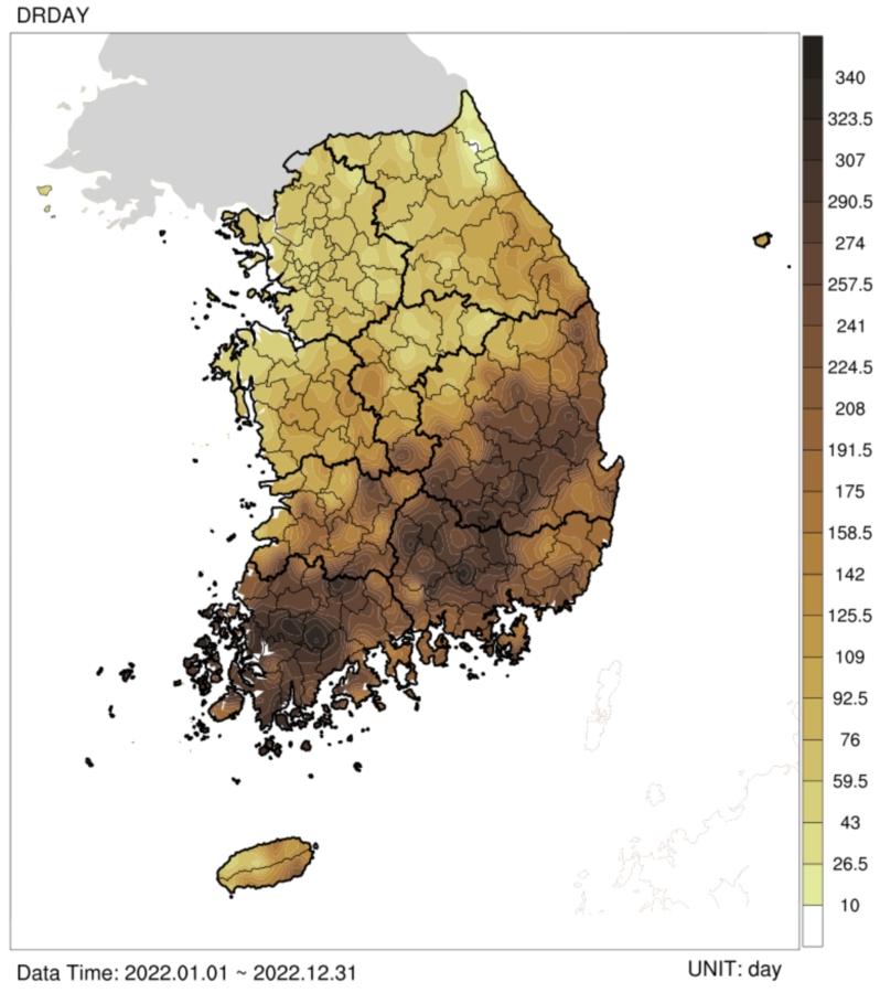 남부지방 가뭄 반세기 내 최장…작년 227일간 가물어