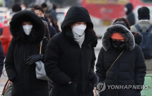 대전·세종·충남 출근길 체감온도 '뚝'…밤부터 눈