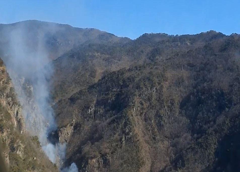 양산 원동면 야산서 불…1시간 38분 만에 진화