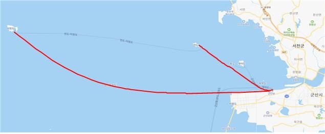 군산∼연도∼어청도 항로 나눠 운항단축…군산과 일일생활권