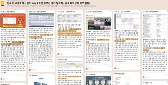 세종사이버대 컴퓨터·AI공학과, ‘나도 대학생이 되고 싶다-나만의 수강로드맵 공모전’ 수상작 온라인 발표회 개최