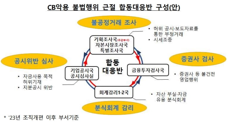 "사모CB 악용 엄단"…금감원, '합동대응반' 운영