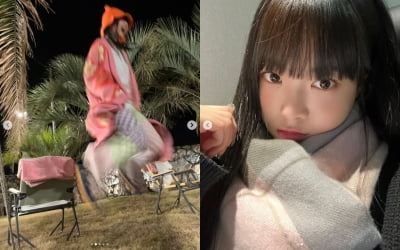 르세라핌 홍은채, 깜찍한 막내 SNS 시작...귀여워~