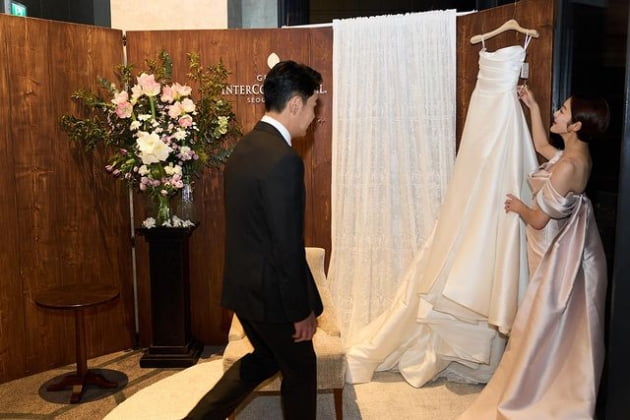 '김용건 며느리' 황보라, ♥차현우와 결혼식 피팅 웨딩드레스 그리워하는 새댁