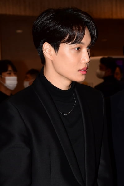 [TEN 포토] 엑소 카이 '샤프한 옆선'