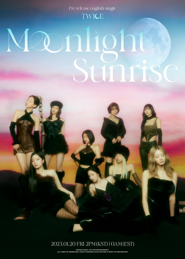 트와이스, 새 영어 싱글 'MOONLIGHT SUNRISE' 전 세계 동시 발매