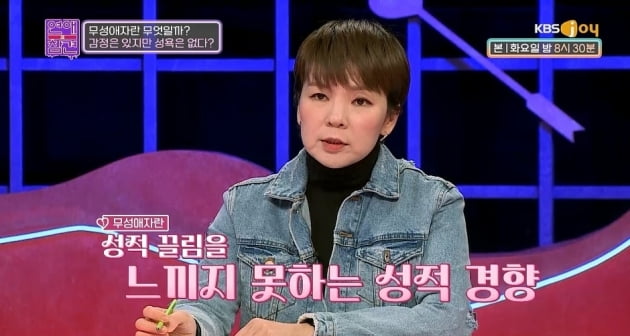 [종합] 한혜진, '무성애자' 커밍아웃한 남친과의 연애 "자기 파괴 행위" ('연애의 참견')