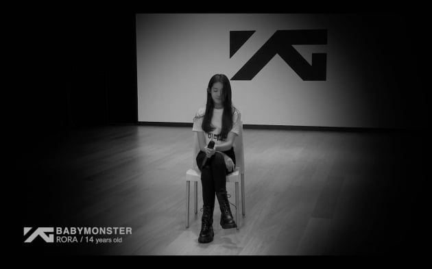 'YG 신인 걸그룹' 베이비몬스터, 14세 한국인 로라 영상 공개