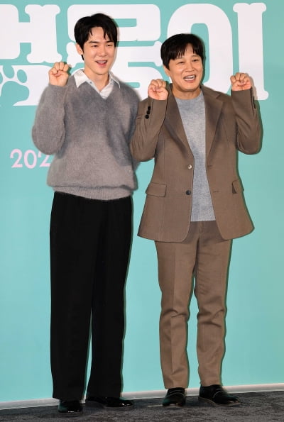 [TEN 포토] 유연석-차태현 '남남케미 기대하세요'