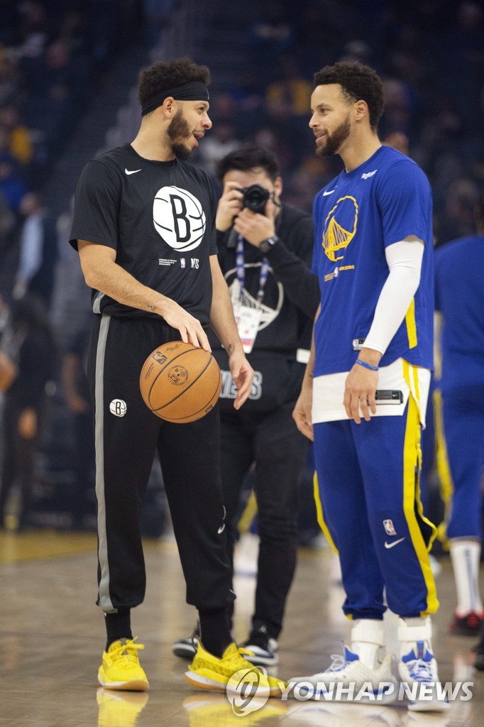 '어빙 38점' NBA 브루클린, 골든스테이트에 4쿼터 역전승