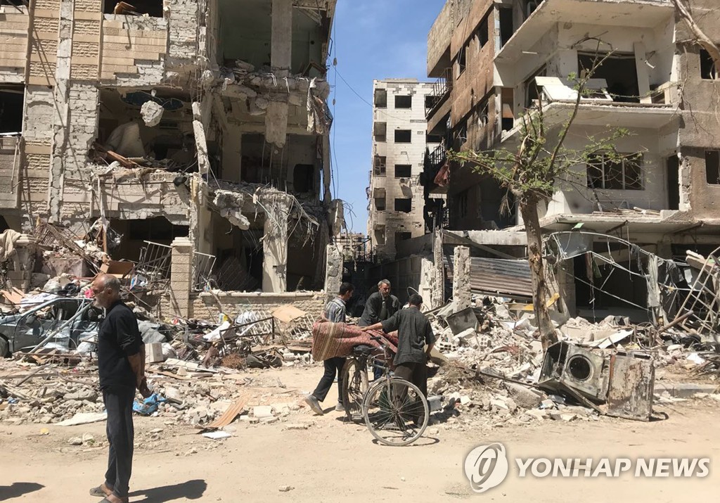 외교부, 시리아 화학무기 보고서에 "평화·안전위협…용납불가"