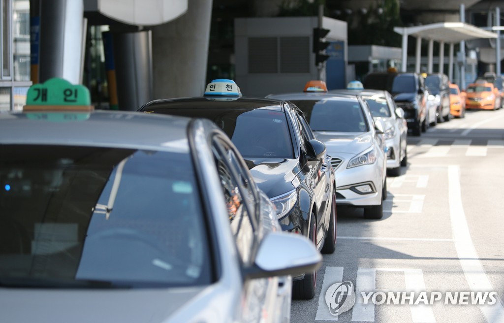 인천택시 기본요금 4천800원으로…1천원 인상 추진