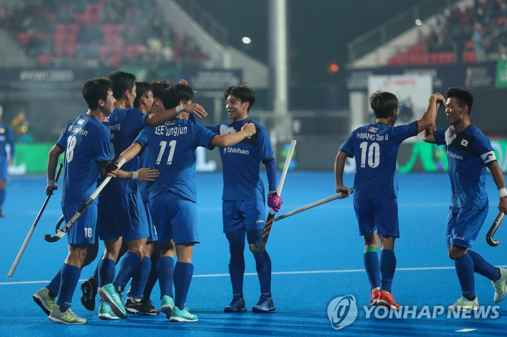 한국, 남자하키 월드컵서 일본 제압…13년 만에 월드컵 승리