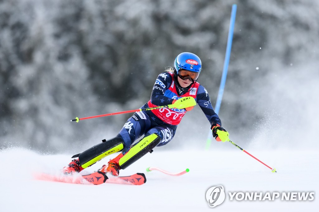 시프린, 스키 월드컵 역대 최다 타이 86승 문턱서 준우승