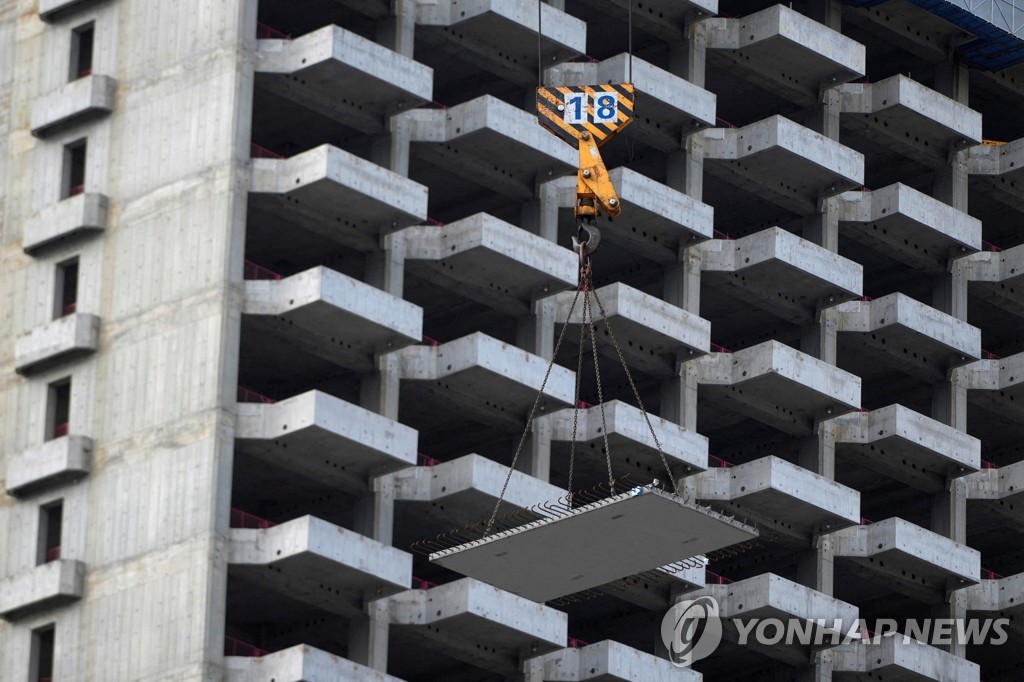 중국 신규주택 가격 하락세 5개월째 이어져